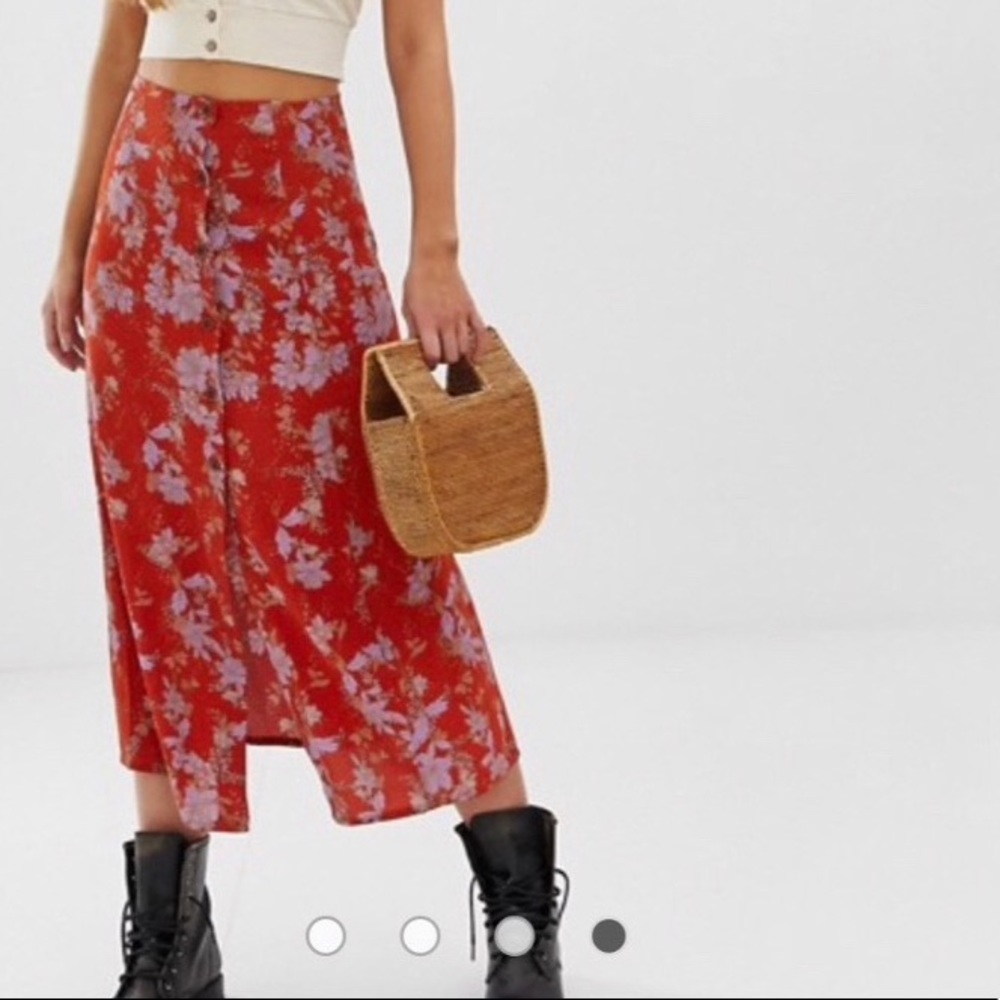Free People Brighter Days Crop Short Sleeve Top M - Picture 12 of 13